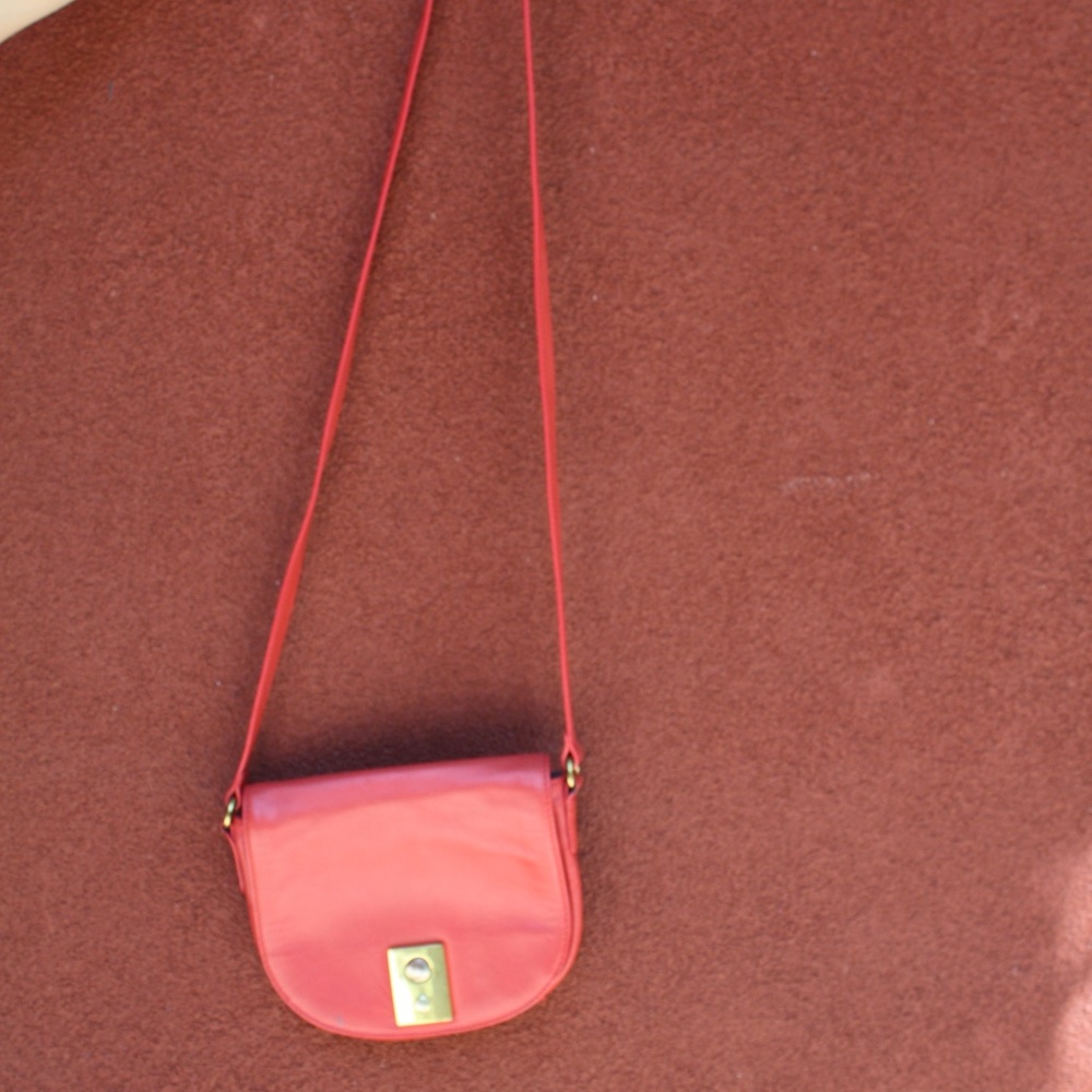 J Crew Leather Crossbody Bag